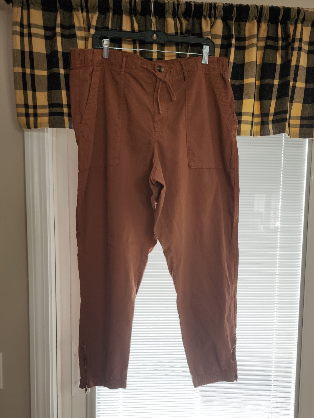 XXL Sonoma Brown Drawstring Casual Joggers